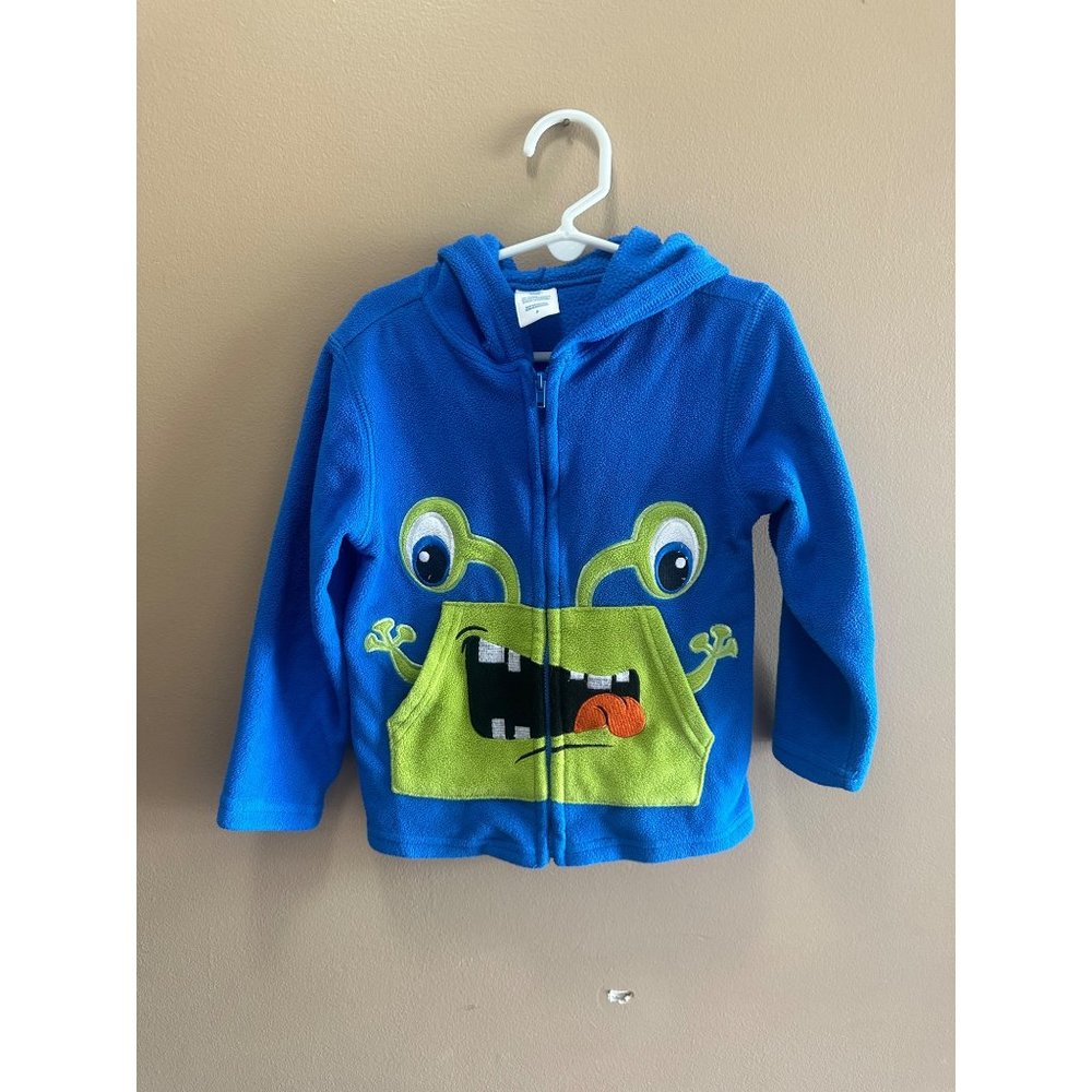 Fleece Monster Hooded Jacket 3T